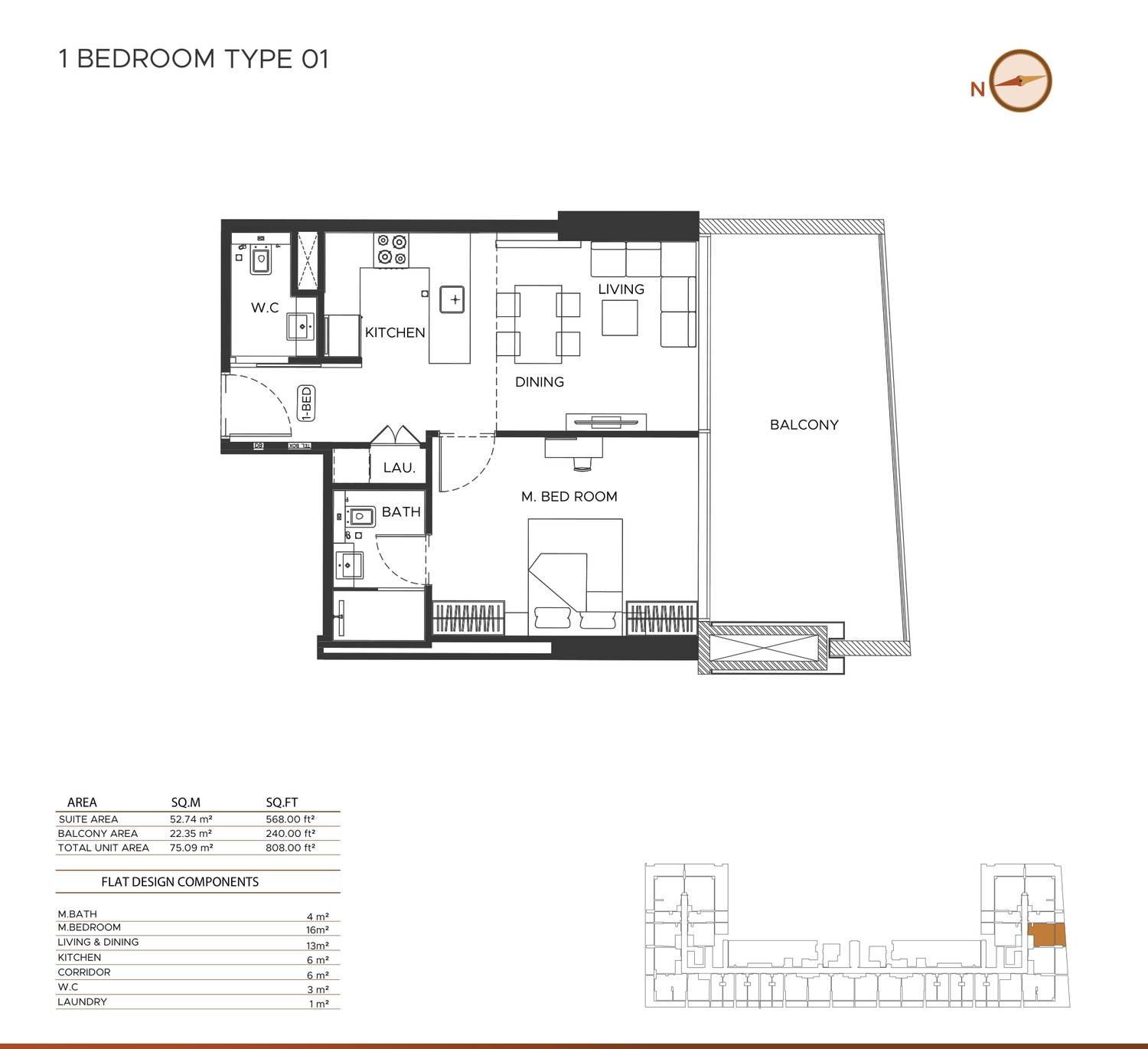 1 Bedroom