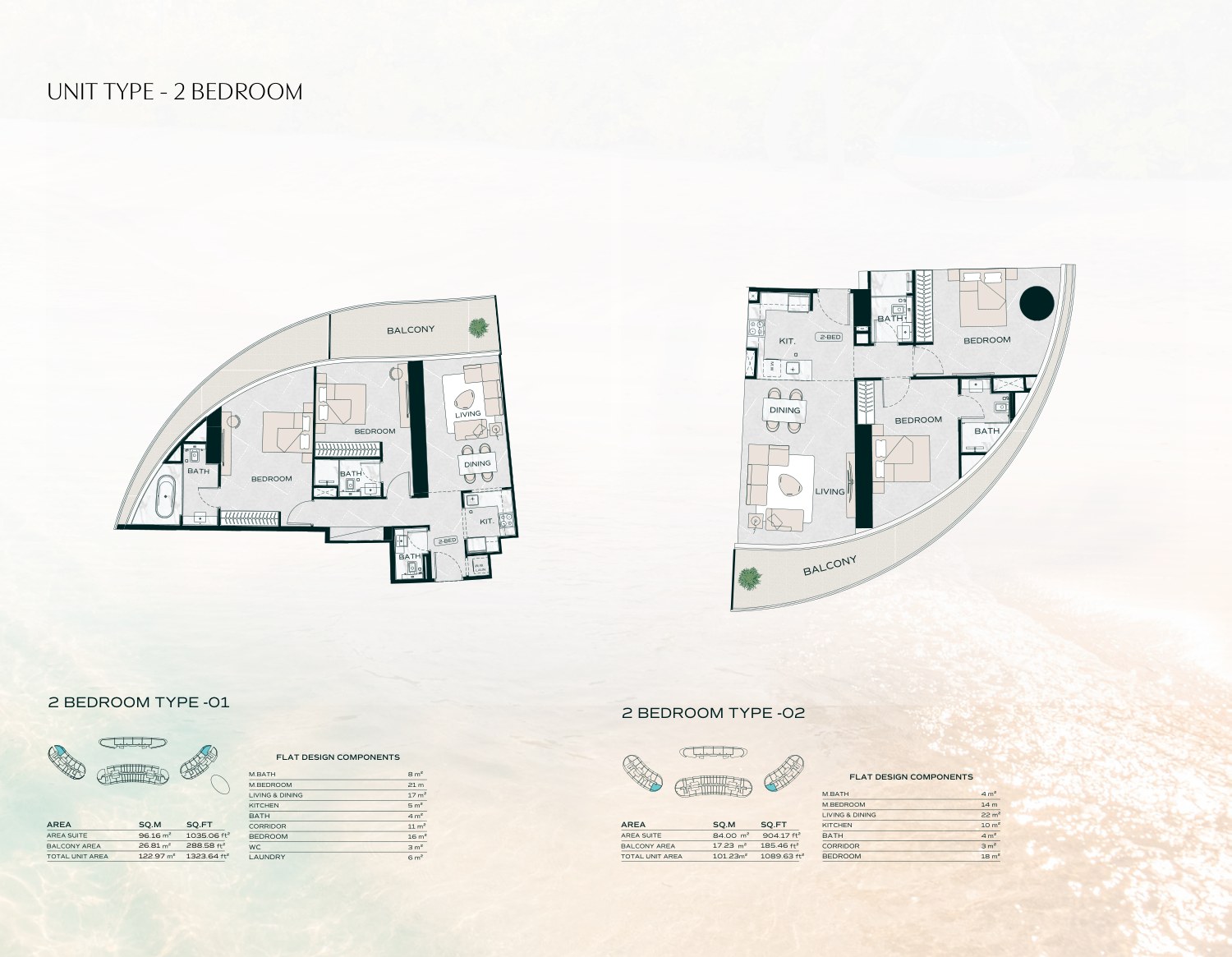 2 Bedroom