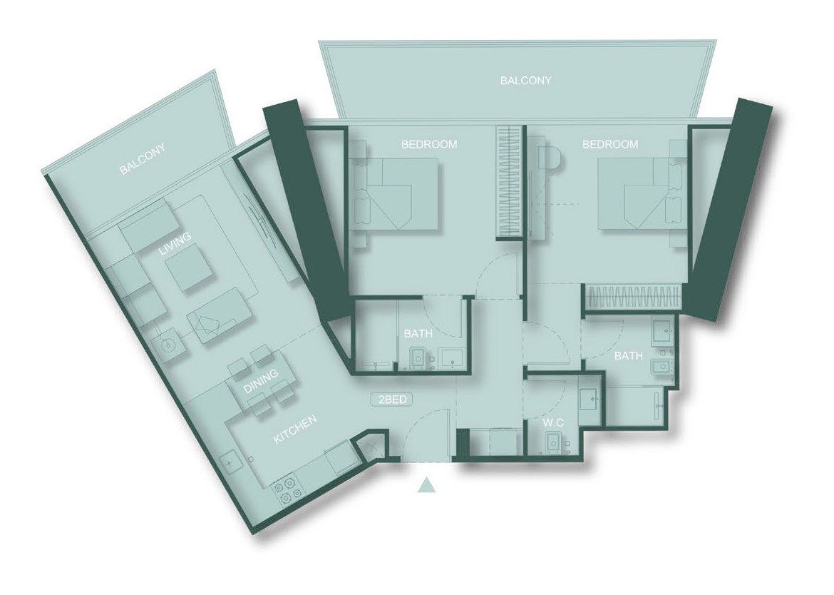 2 Bedroom