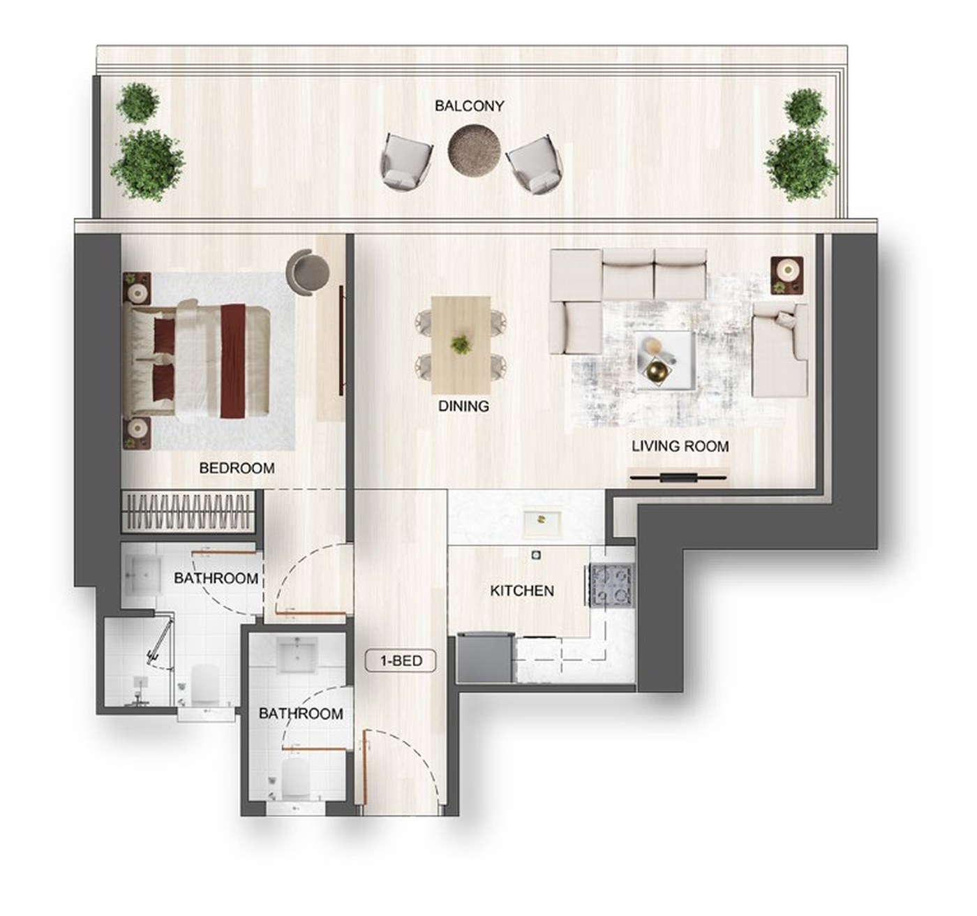 1 Bedroom