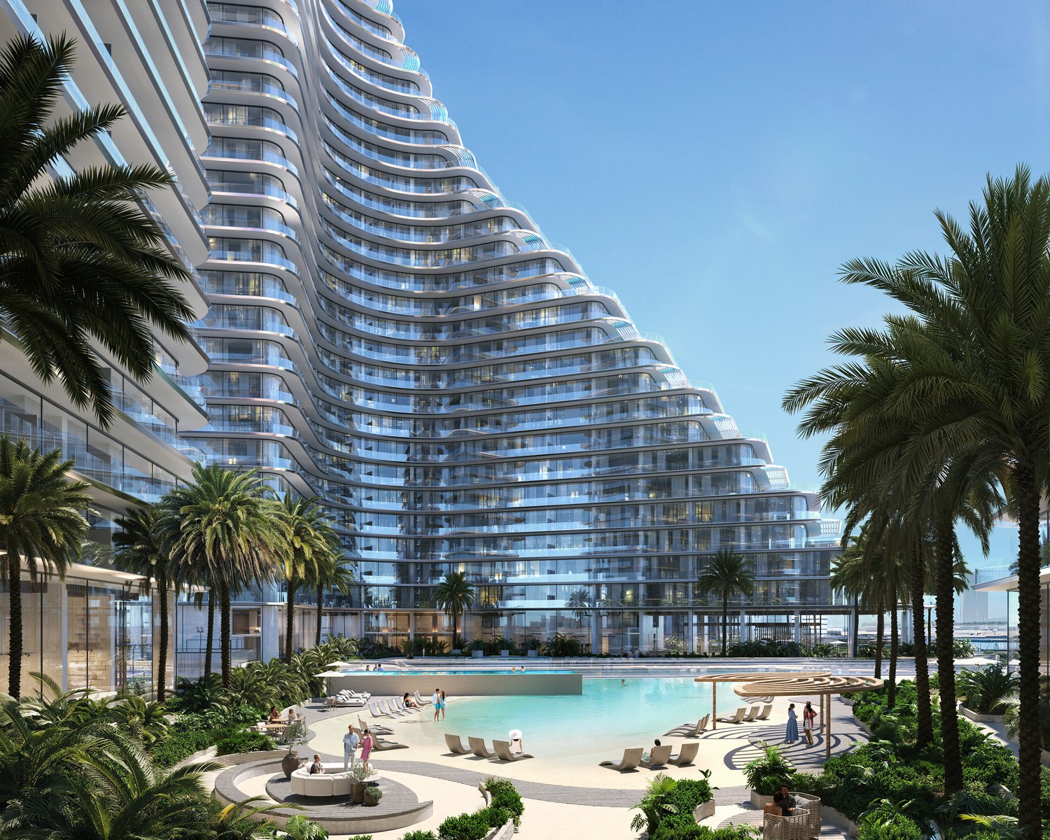 Pool Deck & Artificial Beach