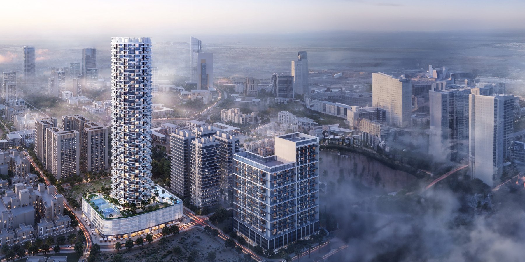 Binghatti Grove, Jumeirah Village Circle, Dubai