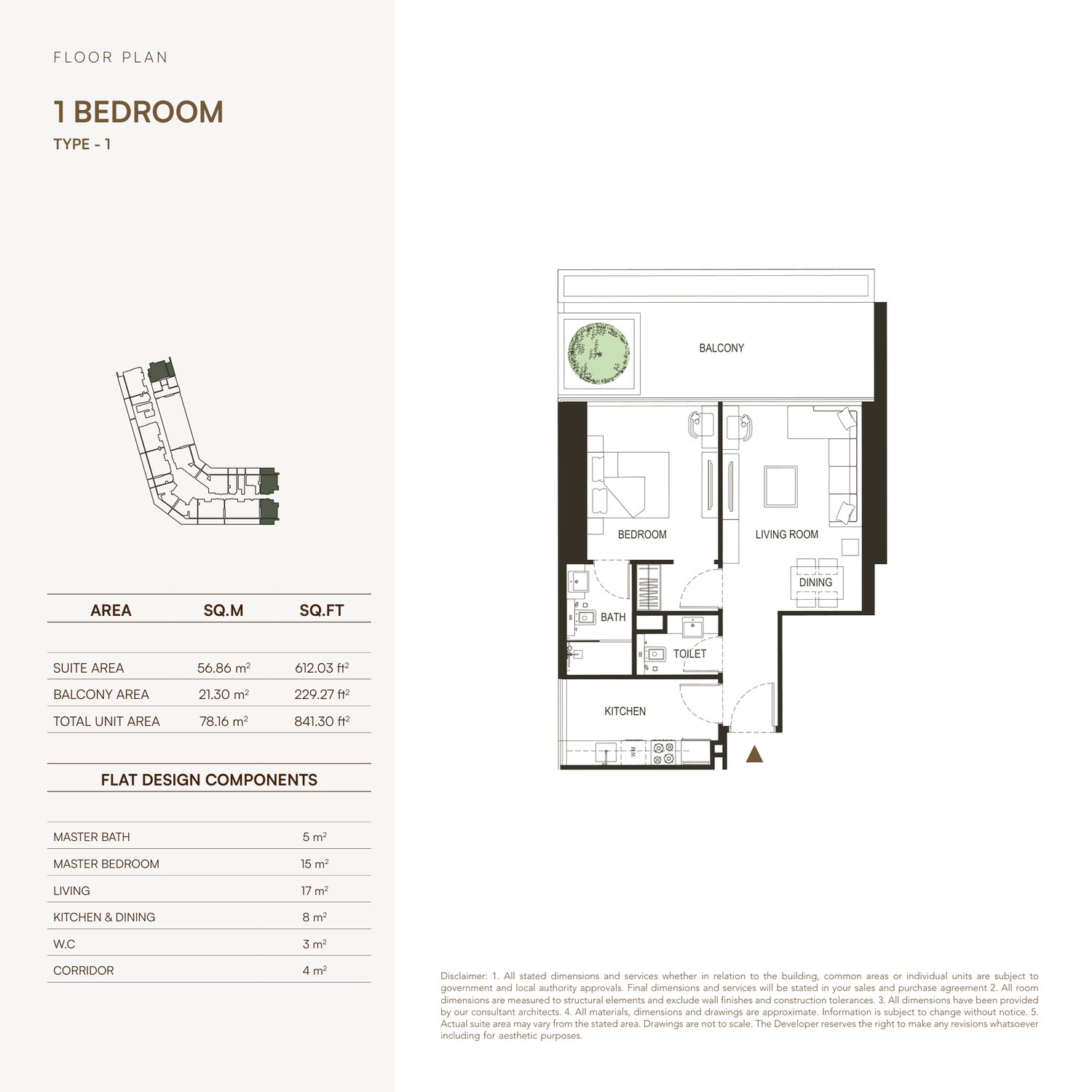 1 Bedroom
