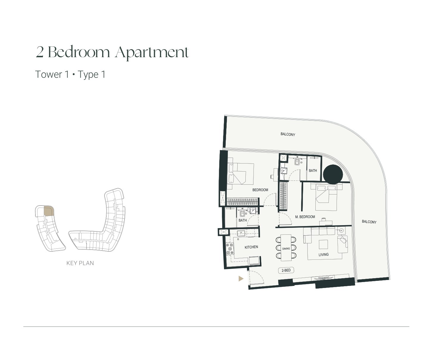 2 Bedroom