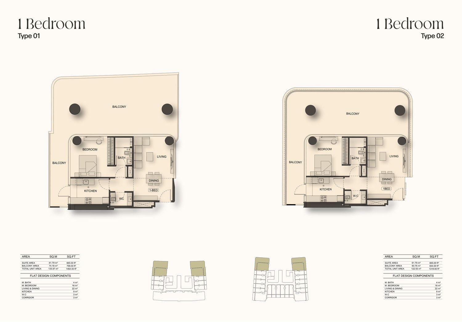 1 Bedroom