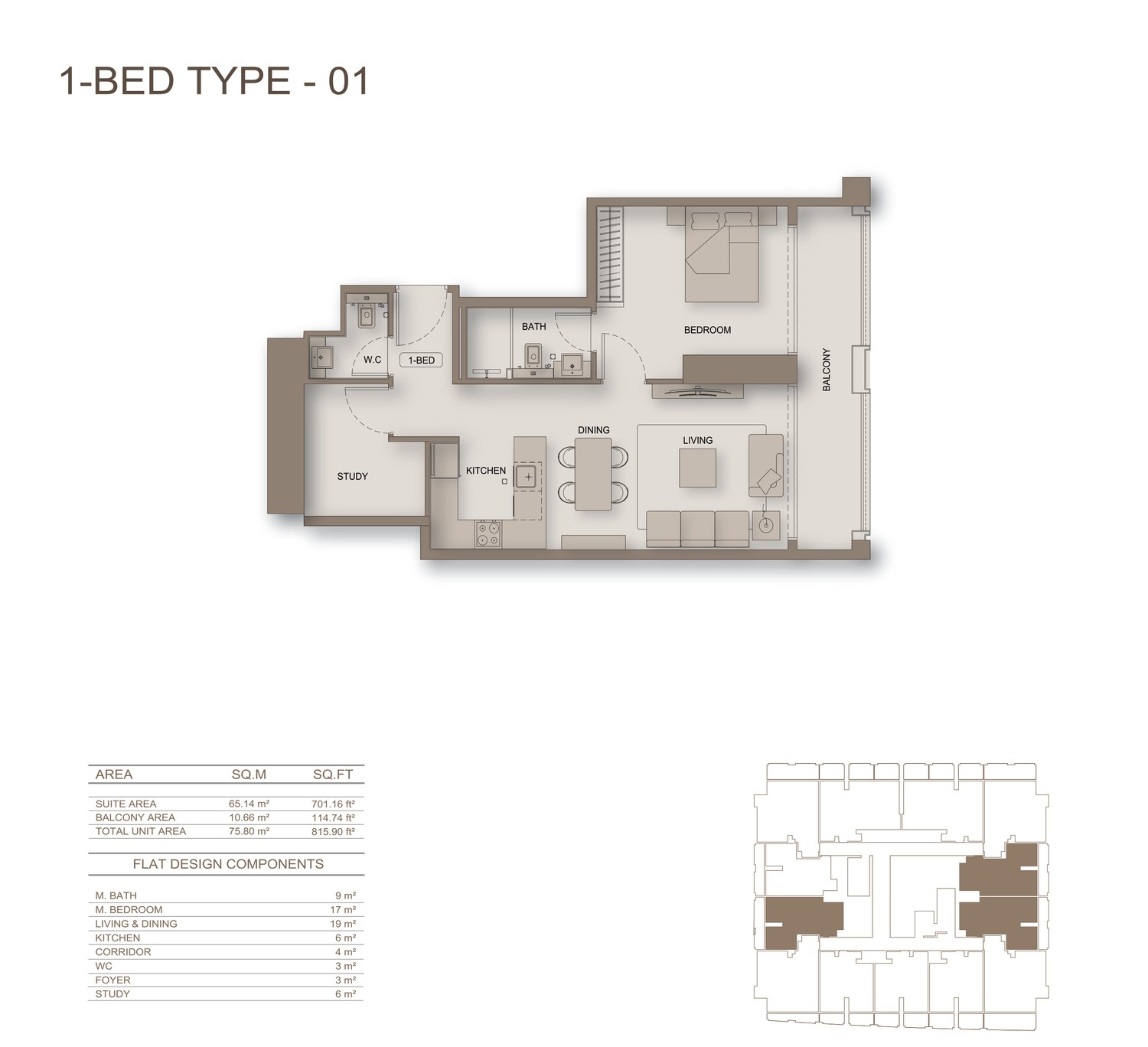 1 Bedroom