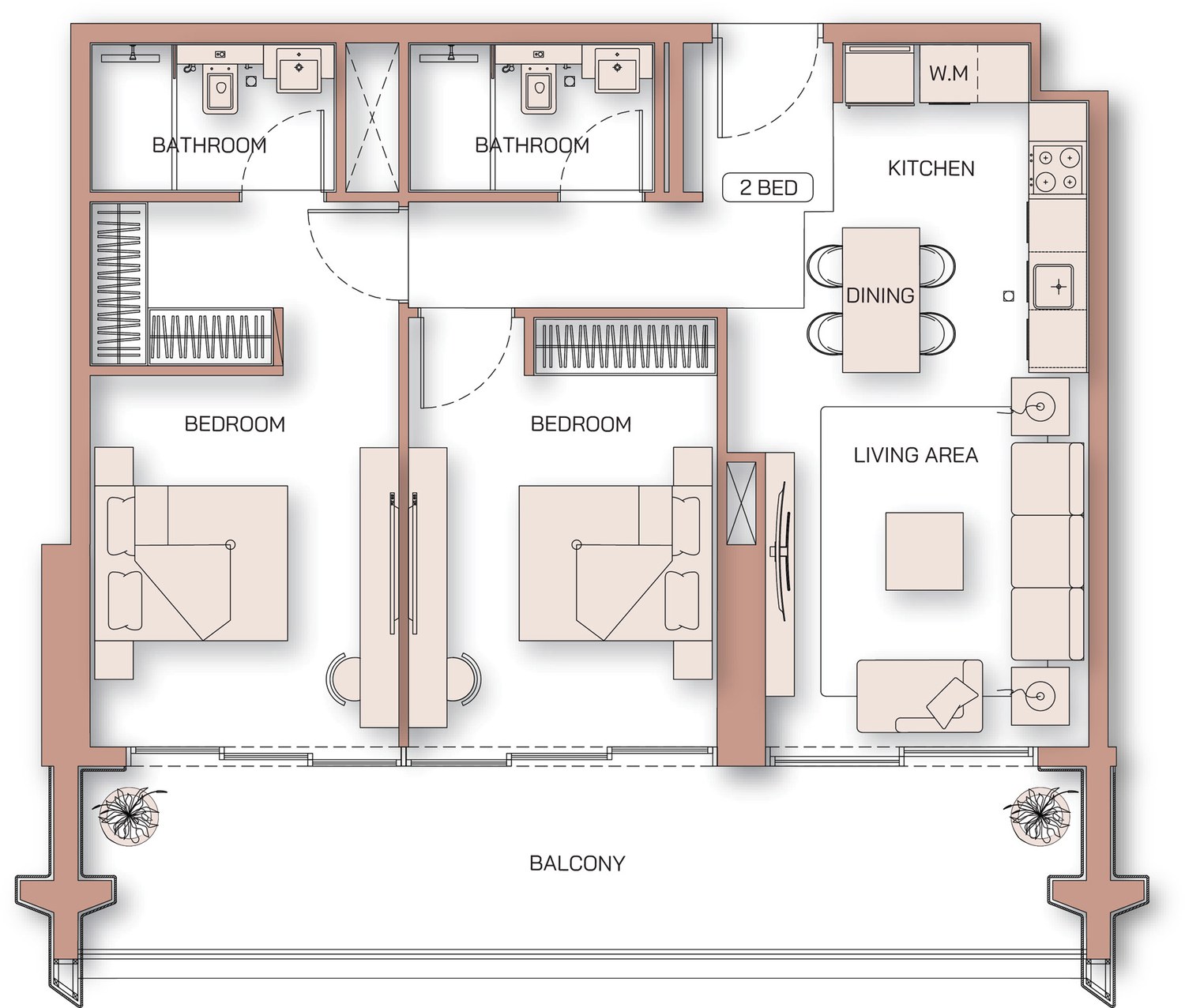 Two Bedroom