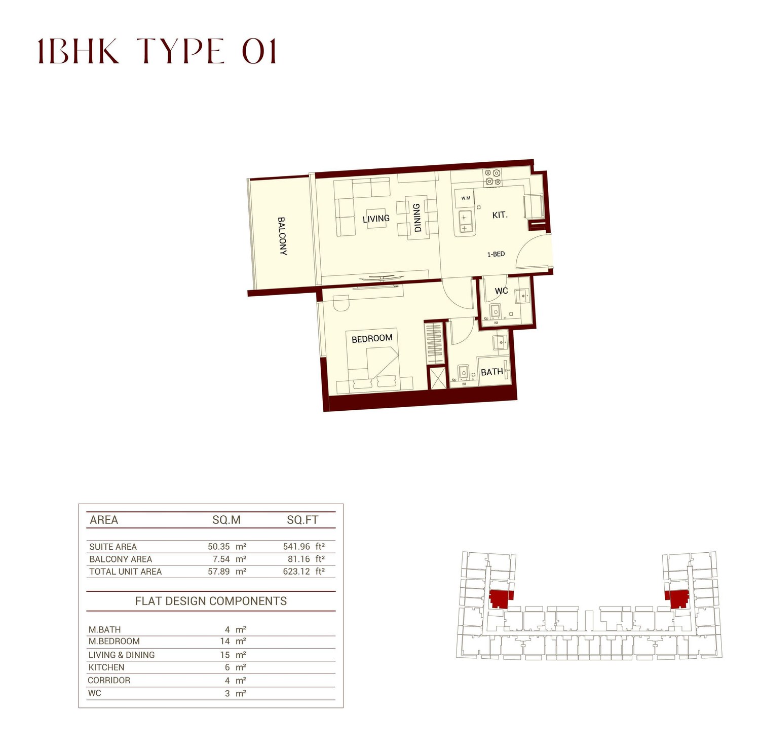 1 Bedroom