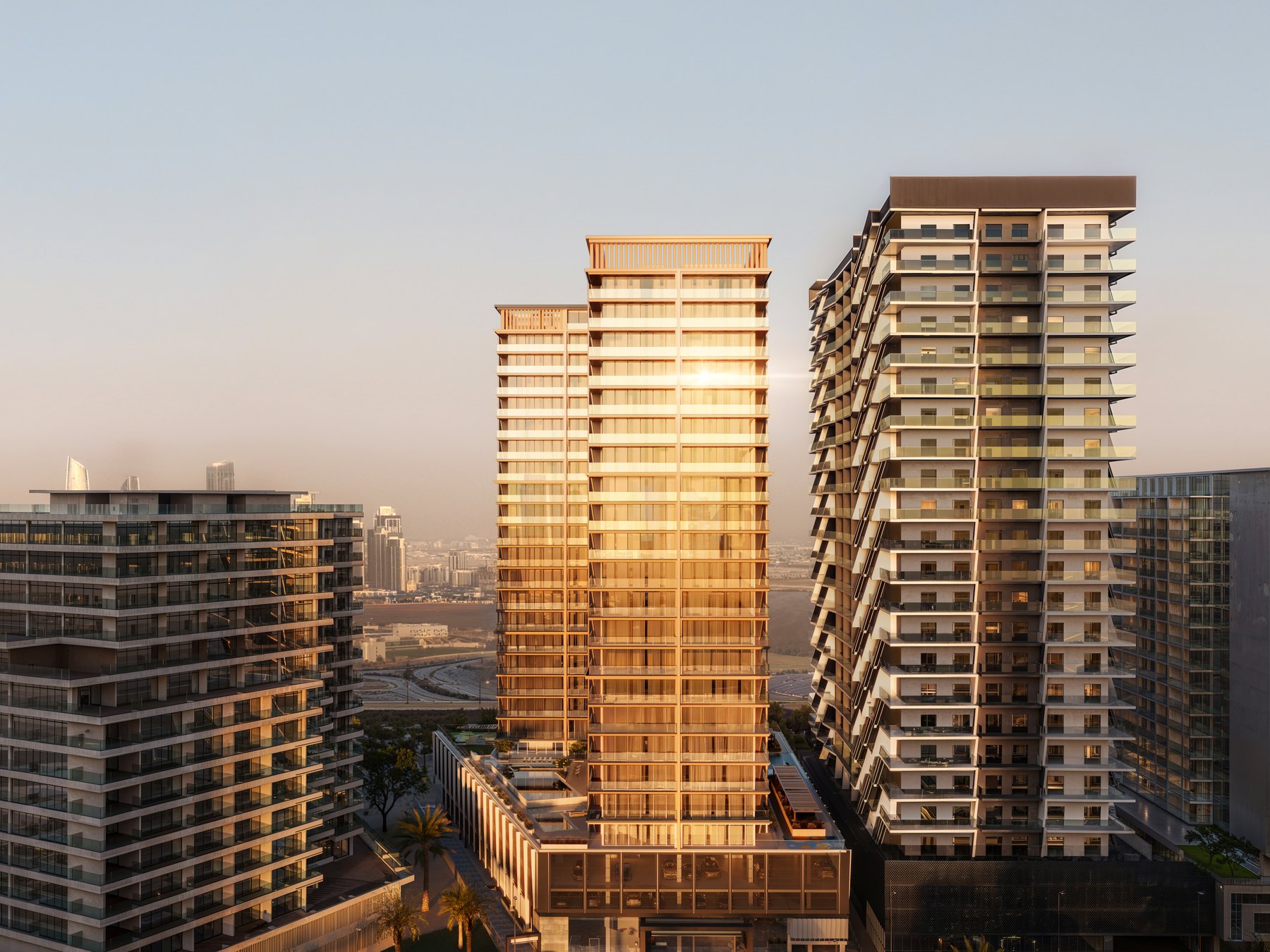 Twenty residential floors above Al Jaddaf