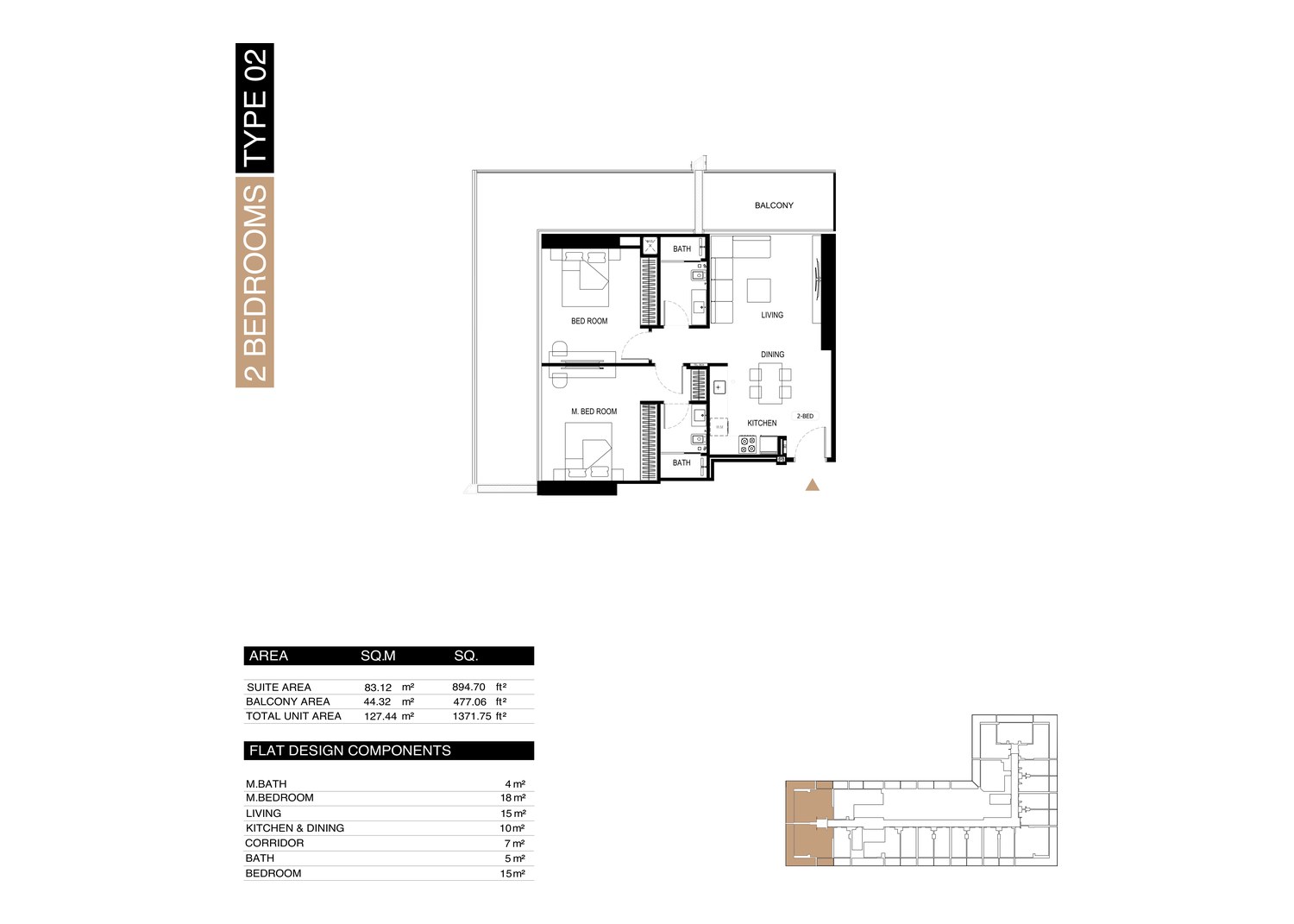 2 Bedroom