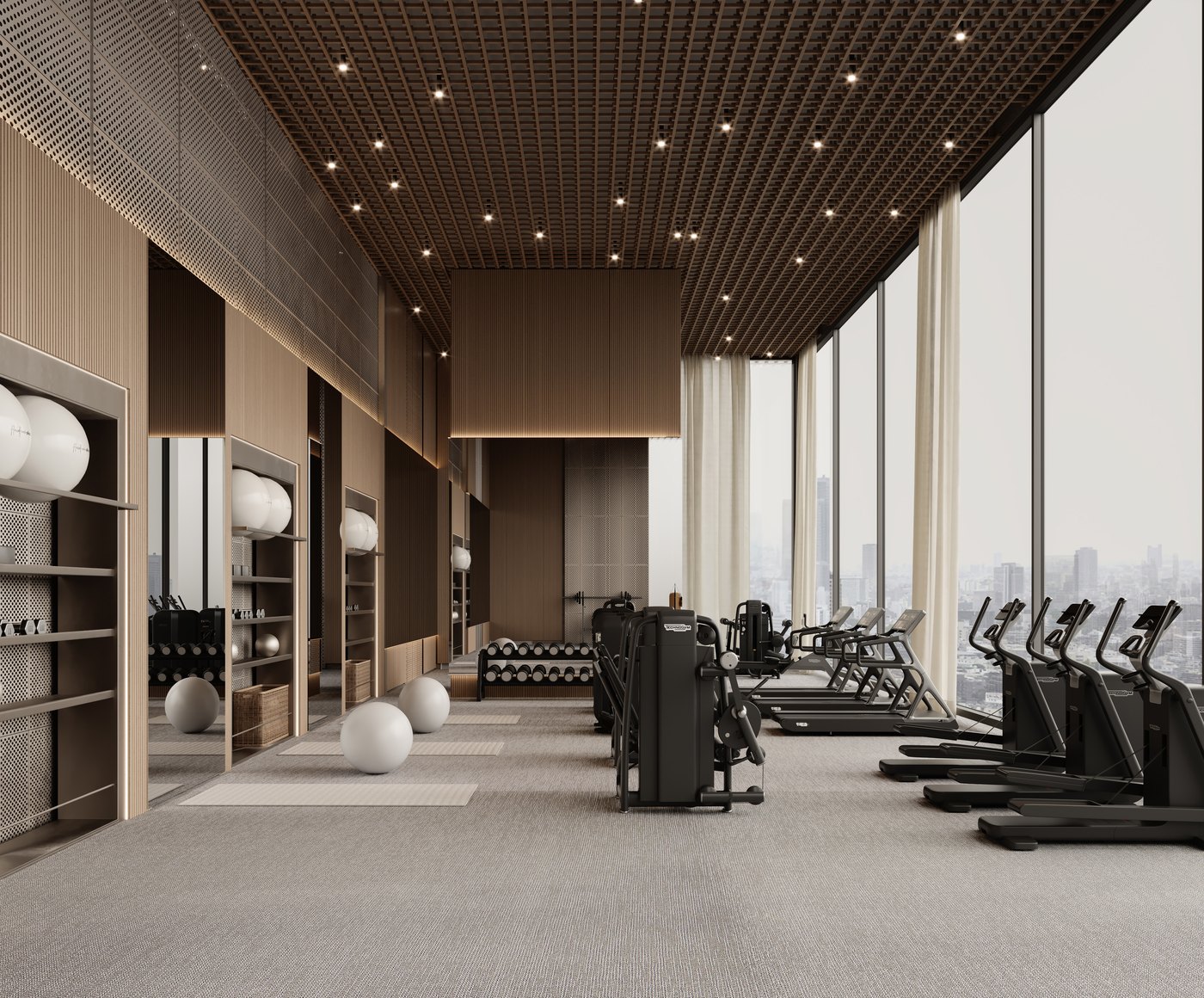Rooftop Gym