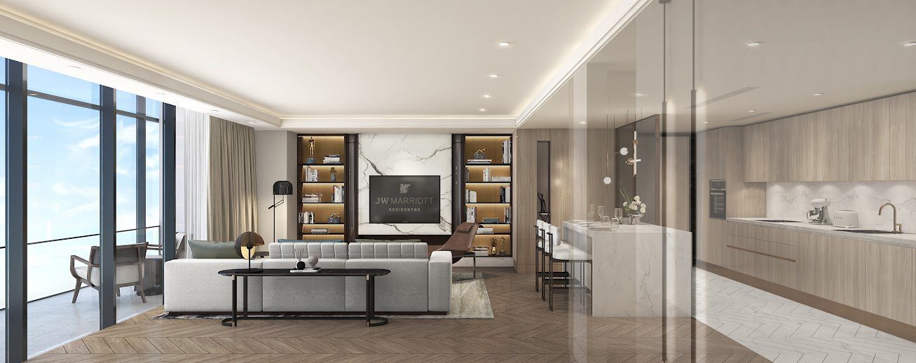 JW Marriott residence living room