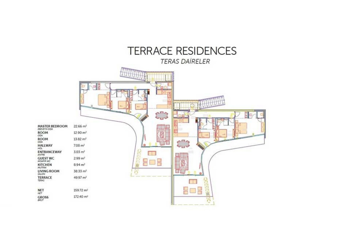 3+1 Terrace Residence