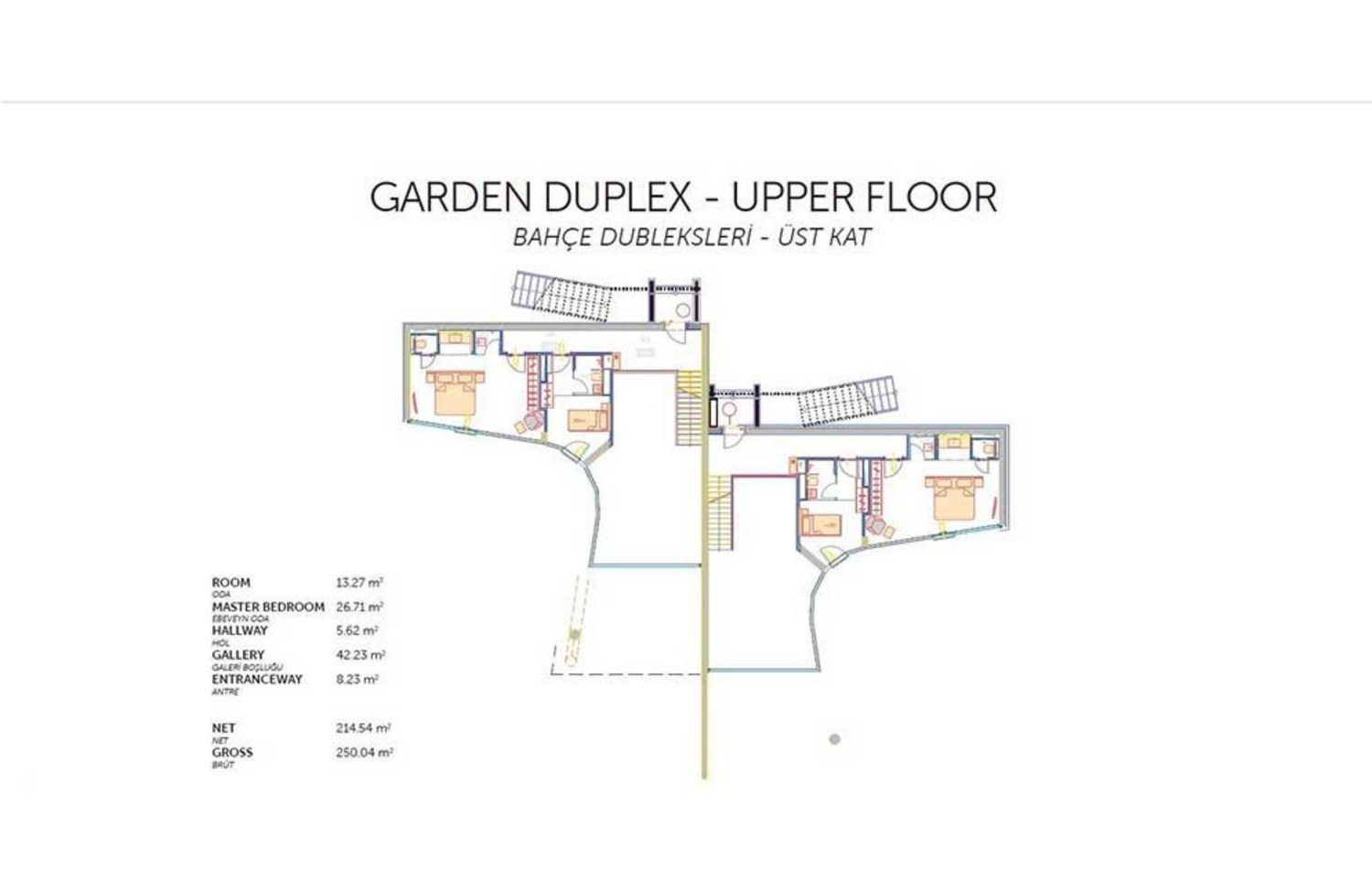 4+1 Garden Duplex · Upper Floor