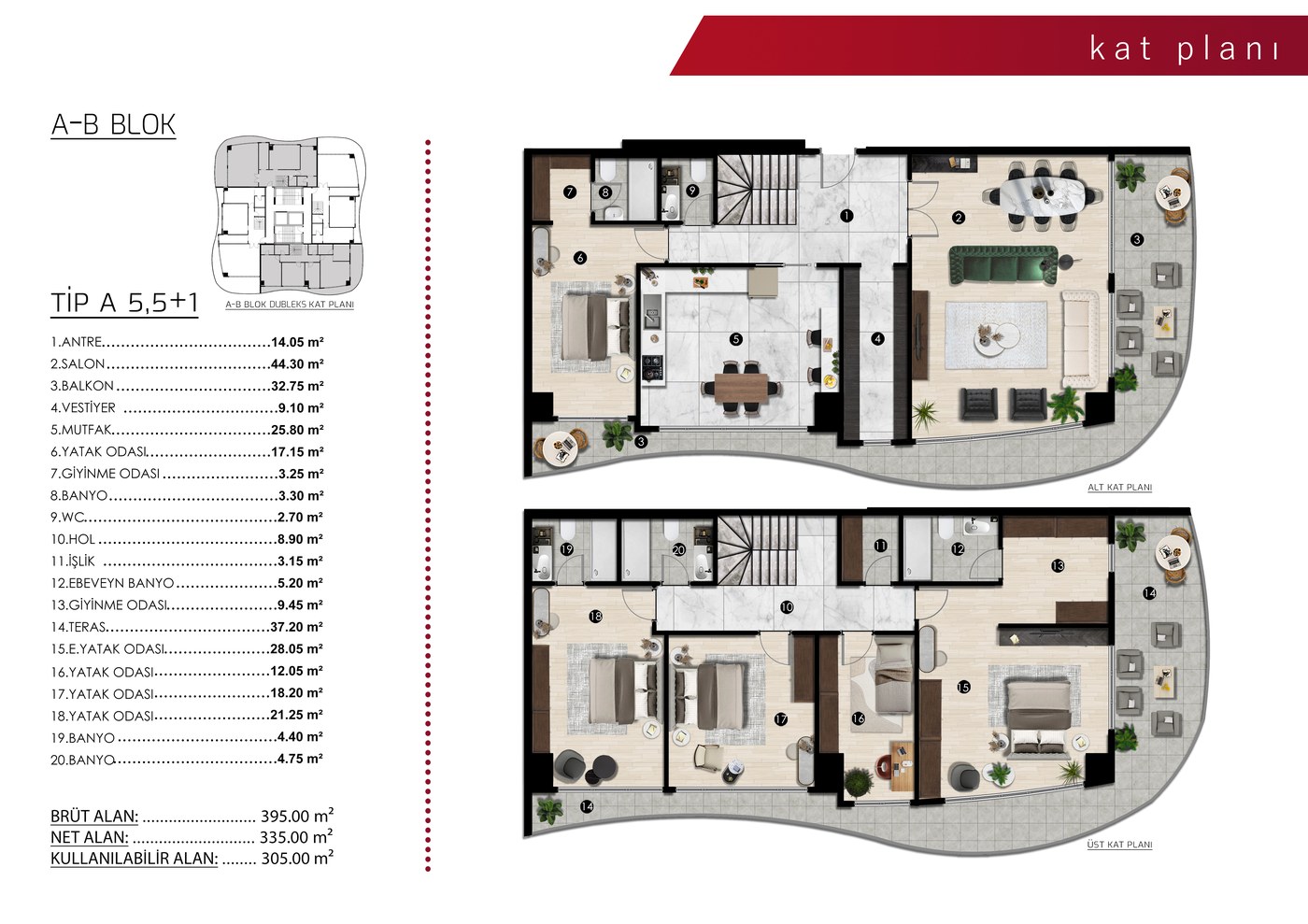 5.5+1 Duplex