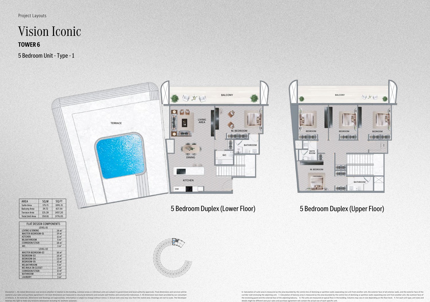 5 Bedroom Duplex