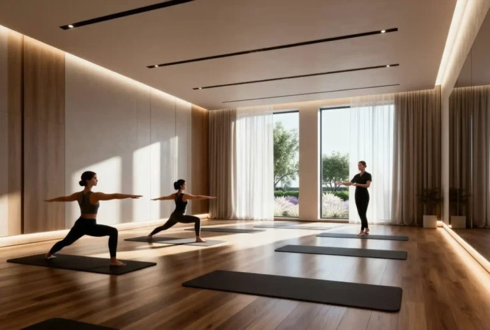 Yoga and zen studio