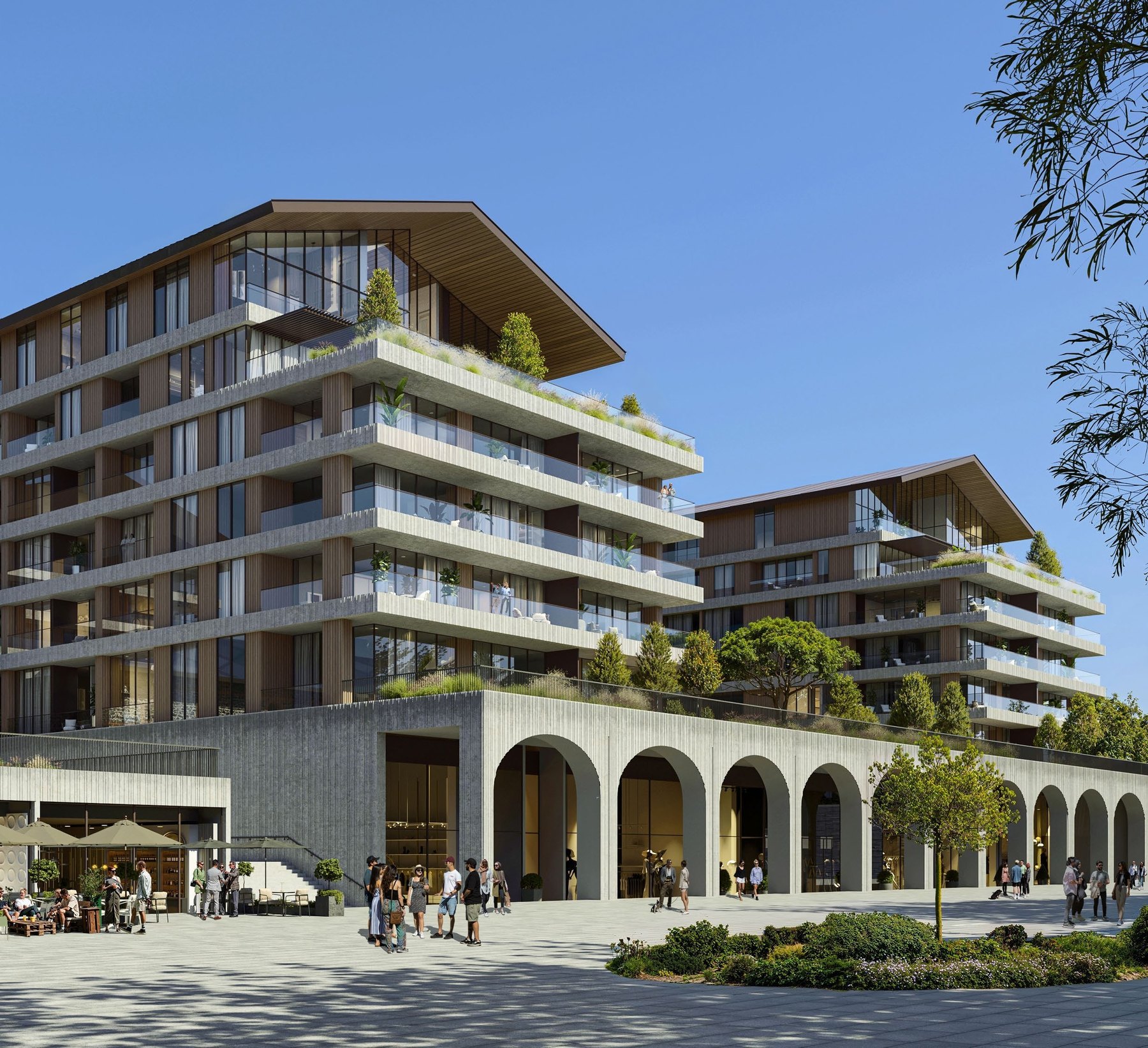 Residences along the Golden Horn waterfront