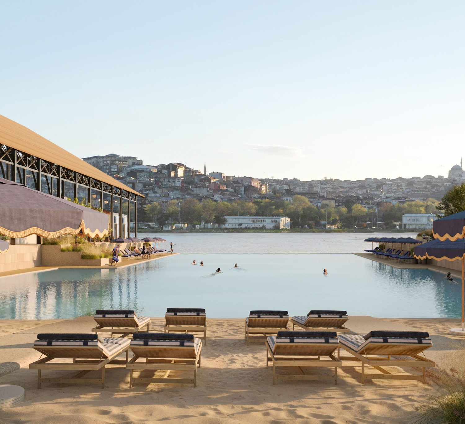 Beach & Seawater Pool